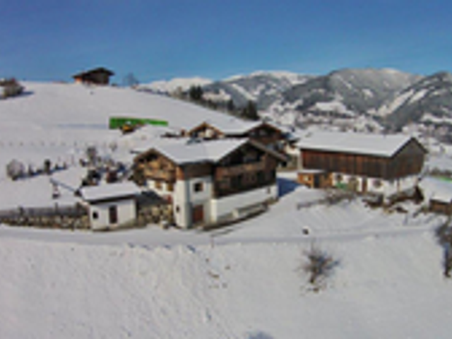 Luftaufnahme Winter Oberaigenhof 